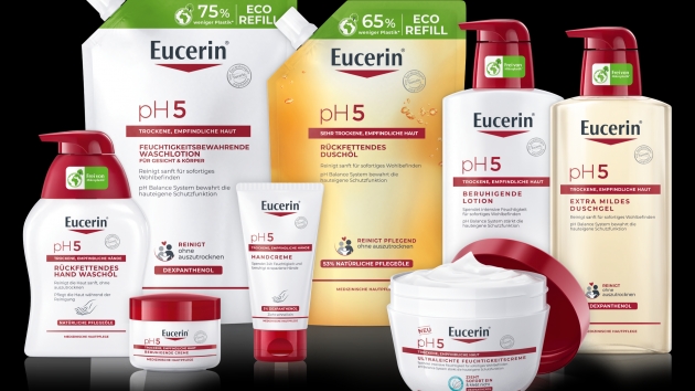 Eucerin relauncht seine pH5-Cremes im neuen Design und in nachhaltigerer Verpackung - Quelle: Eucerin